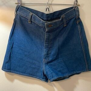 70s Levi’s mini denim shorts